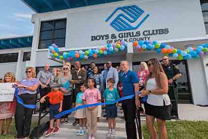 Boys & Girls Clubs of Polk County ribbon cutting